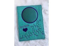 Stickdatei - Oxytocin inkl. Mug Rug ITH